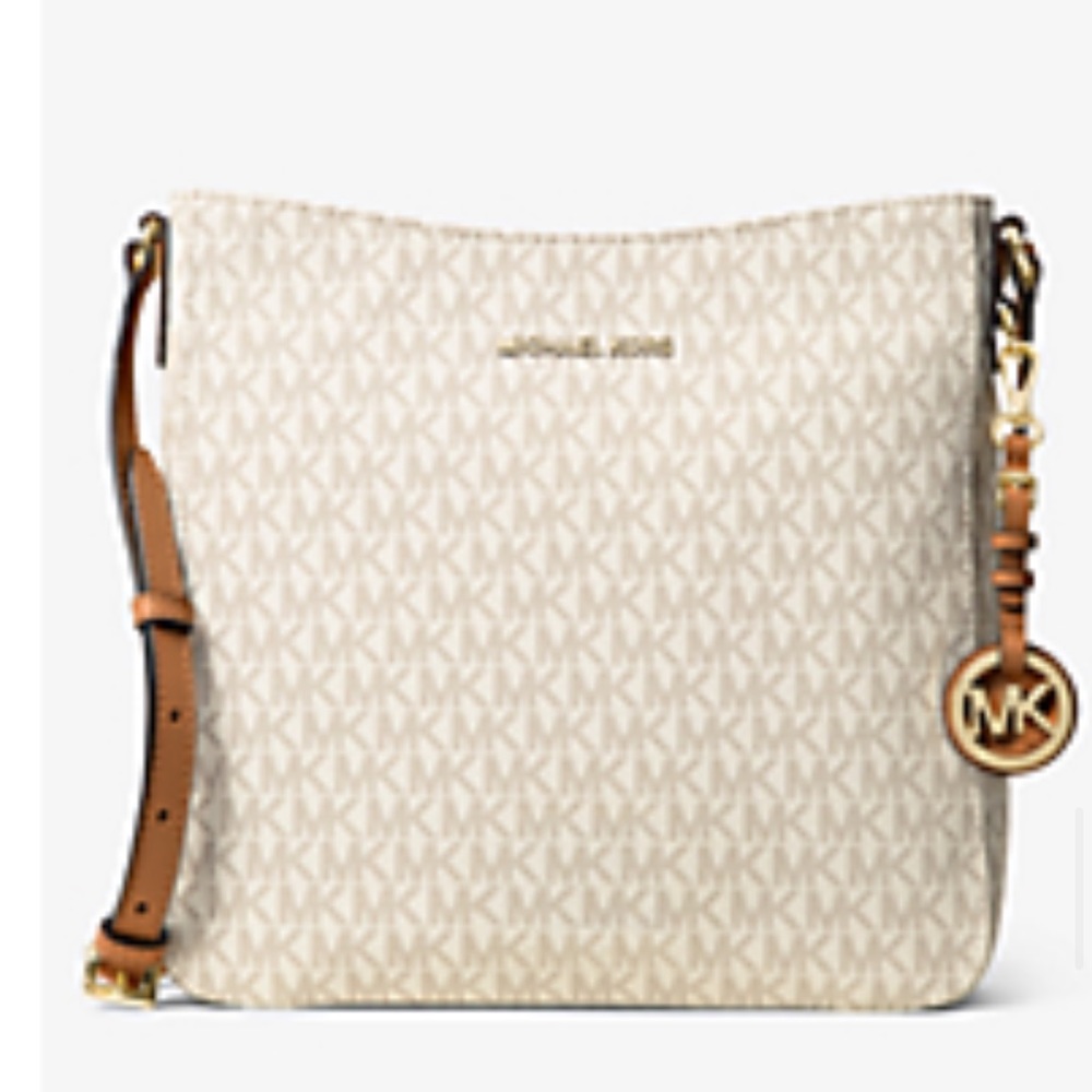 MICHAEL KORS 
Jet Set Travel Large Logo Messenger Bag